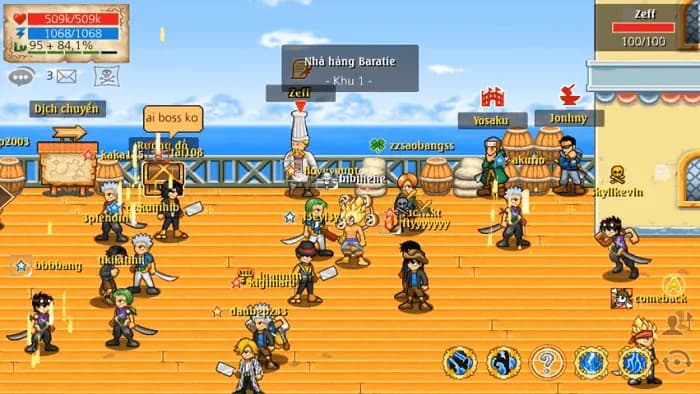 Gameplay Hải Tặc Mobile 3